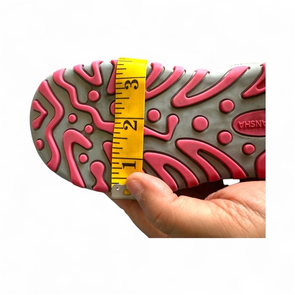 Mishansha Sneakers Girls Hiking Shoes Lightweight Velcro Pink . Size 3 - Picture 14 of 16